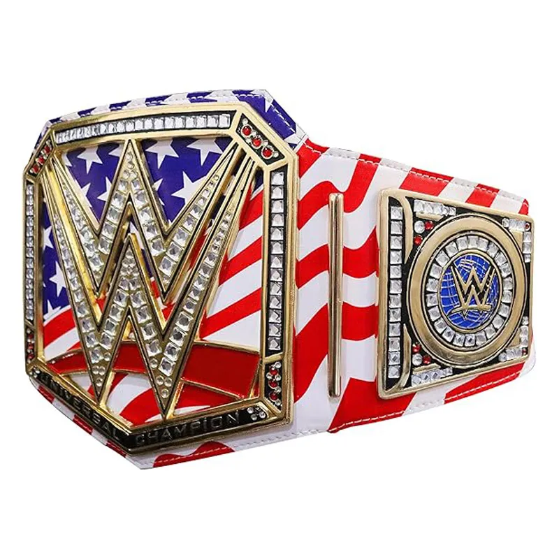 WWE World Heavyweight Championship with American flag (4)