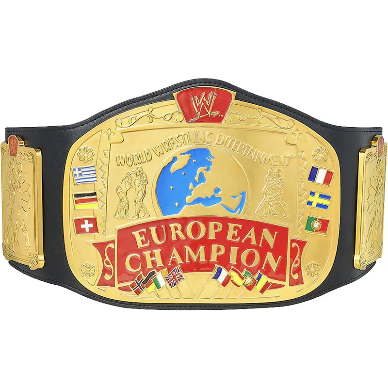 European World Heavyweight Title Belt - championship belt maker