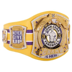 2025 John Cena Farewell Spinner Replica Belt side