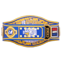 John Cena 2025 Money In The Bank Los Angeles Belt back side