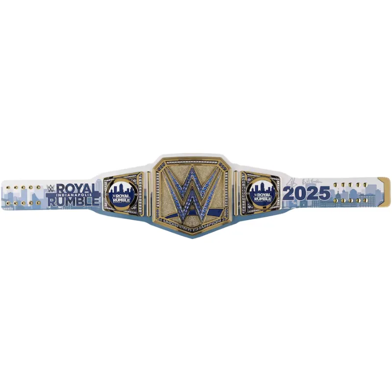 John Cena 2025 Royal Rumble Replica Title Belt with Final Rumble