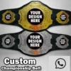 Personalized Trophy Award Heavyweight Wrestling Belt