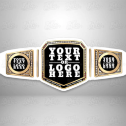 white champion belt